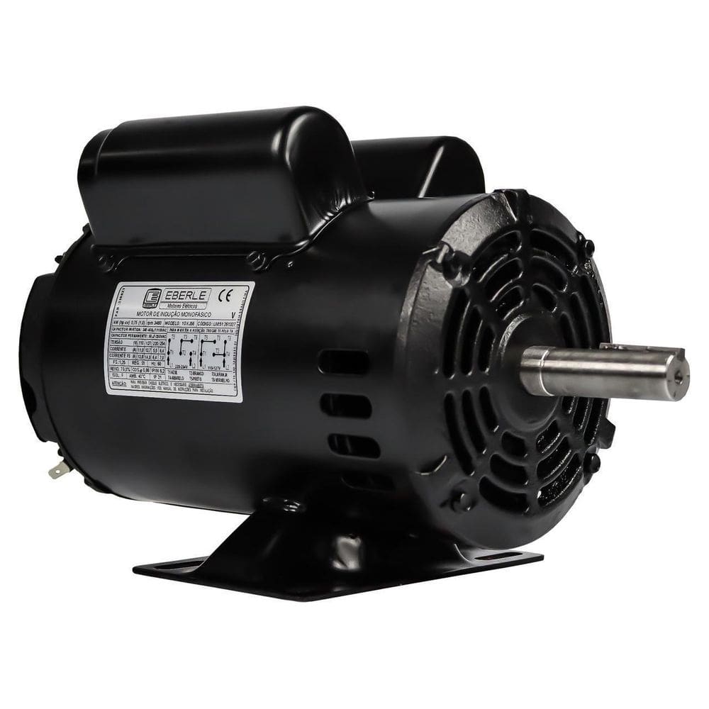 Motor elétrico monofásico 2 cavalos alta rotação 2p 110/220