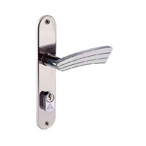 fechadura entrada pop 40mm espelho inox polido alianca