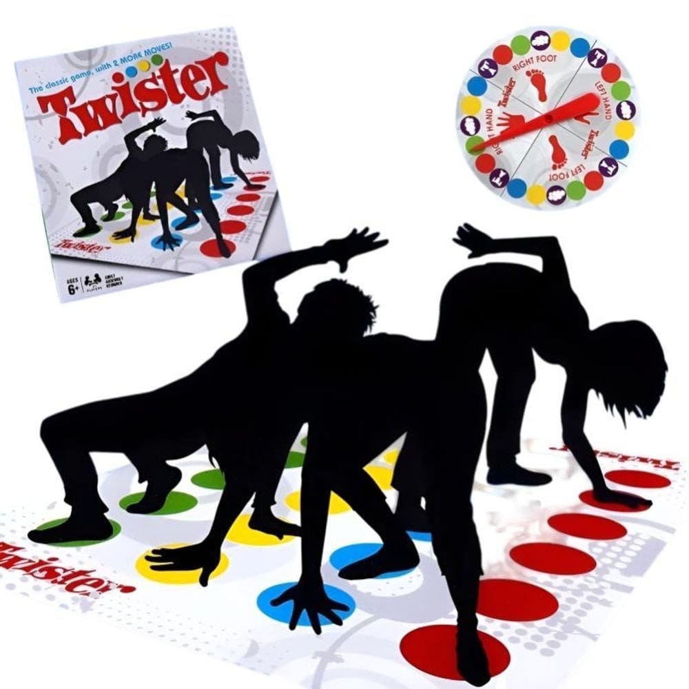 Jogo Festa Familiar Twister Jogos Indoor Outdoor Brinquedos