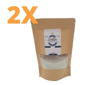 Kit 2 zeolita clinoptilolita standart 250g potencializada