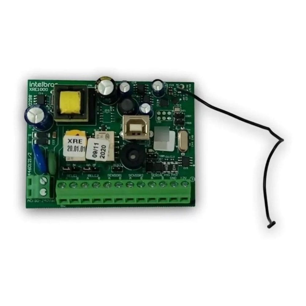 Placa base para xre 1000 plus intelbras
