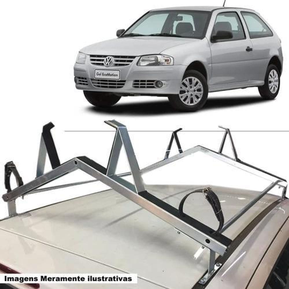 Rack teto suporte porta escadas gol bola g2 g3 g4 g5 g6 g7
