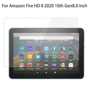 Película de vidro temperado full tablet amazon fire hd 8