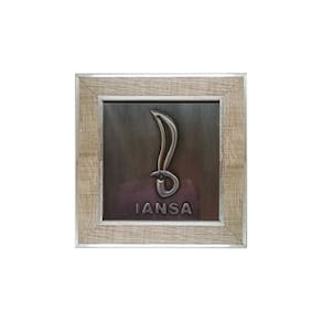 Quadro Decorativo Orixás Iansa Moldura Clara