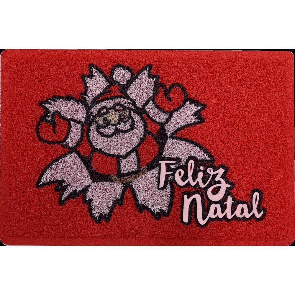 Tapete Natalino Feliz Natal 60X40 Decoração Natal