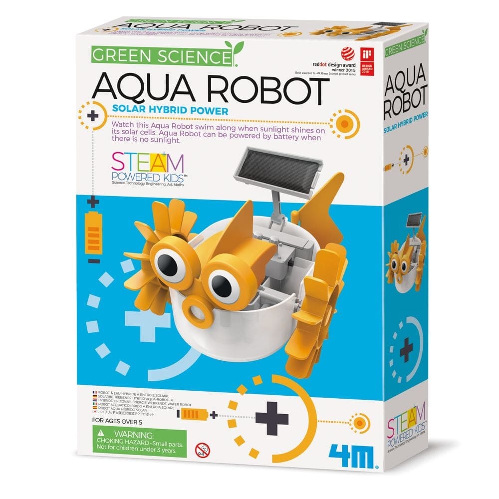 Acqua Robot 4M Brinquedo Educativo