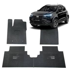 Jogo tapete interno reforçado fiat pulse 2021 em diante preto especifico