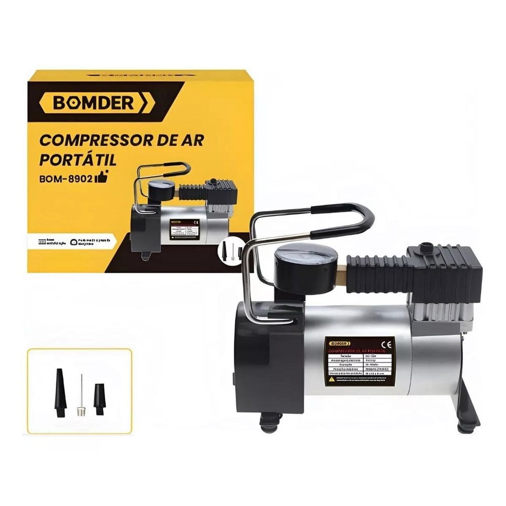 Compressor De Ar Portatil Bom-8902