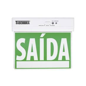 Placa De Sinalização - Saída De Emergência - Face Única