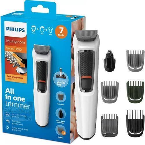 Máquina cortar cabelo barba pelos philips Casas Bahia