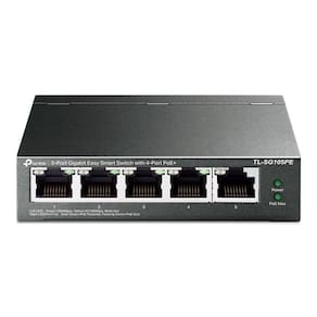 Switch Gigabit Easy Smart 10/100/1000 C/ 5 Portas