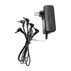 Fonte Pedal Pedaleira 9V 1000Ma Bivolt Para 5 Pedais