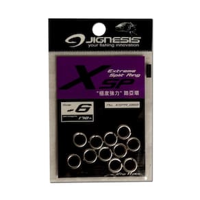 Split Ring Jignesis Extreme Xsp Em Aço Inox Nº6