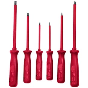 Jogo de Chave Fenda e Phillips Isoladas 1000V com 6 Peças