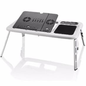 Mesa Dobrável Notebook USB 2 Cooler Mousepad Folding Table