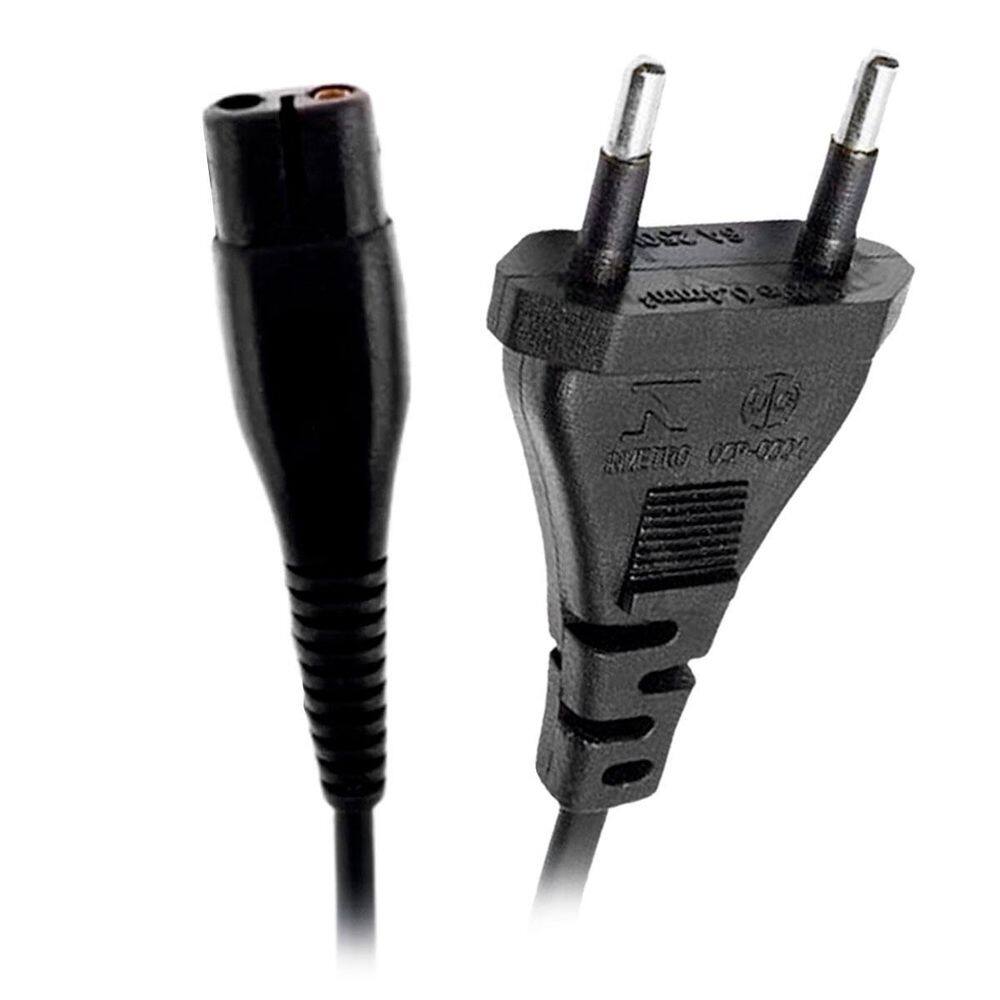 Cabo De Energia Bipolar X-Cell, 60Cm, Preto - Xc-Cf-13
