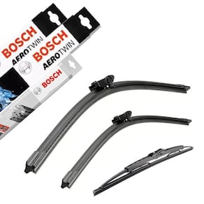 Kit palheta limpador parabrisa bosch freelander 2 2013 2014