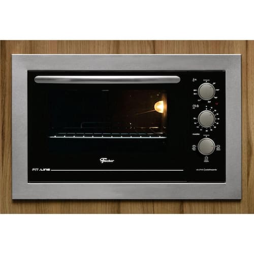 Forno Elétrico de Embutir Fischer 48L Inox - 220V