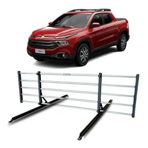 Divisor de caçamba cargo fiat toro fixação