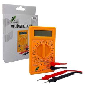 Multimetro Digital X-Cell, Amarelo - Xc-Md-830D