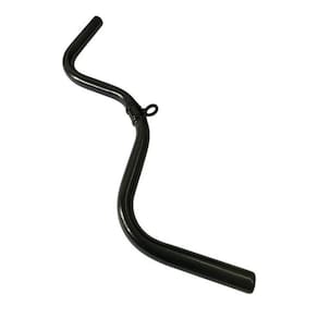 Puxador barra w curva com giro academia biceps triceps