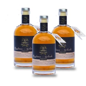 Haselnuss premium - licor fino de avelã - kit com 3 garrafas