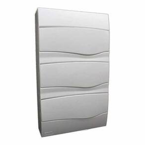Centro Pvc Sobrepor 36 Disjuntores Padrão Din Brum Branco