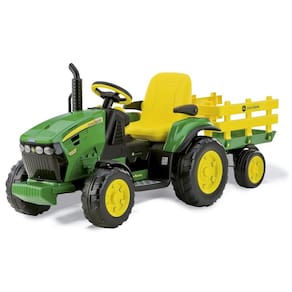 Trator elétrico john deere ground force 12volts - peg-pérego