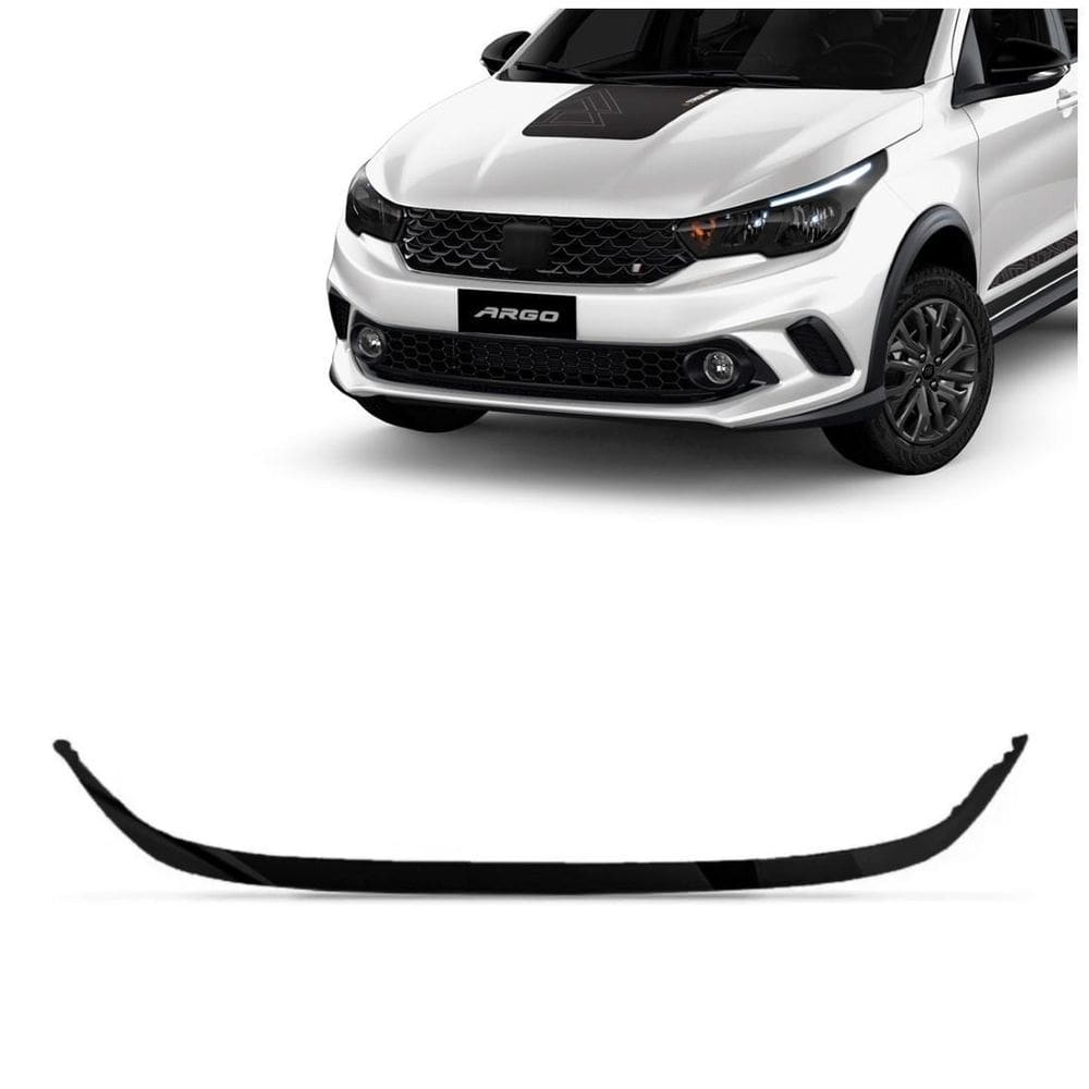 Acabamento inferior parachoque diant fiat argo 2017 a 2022