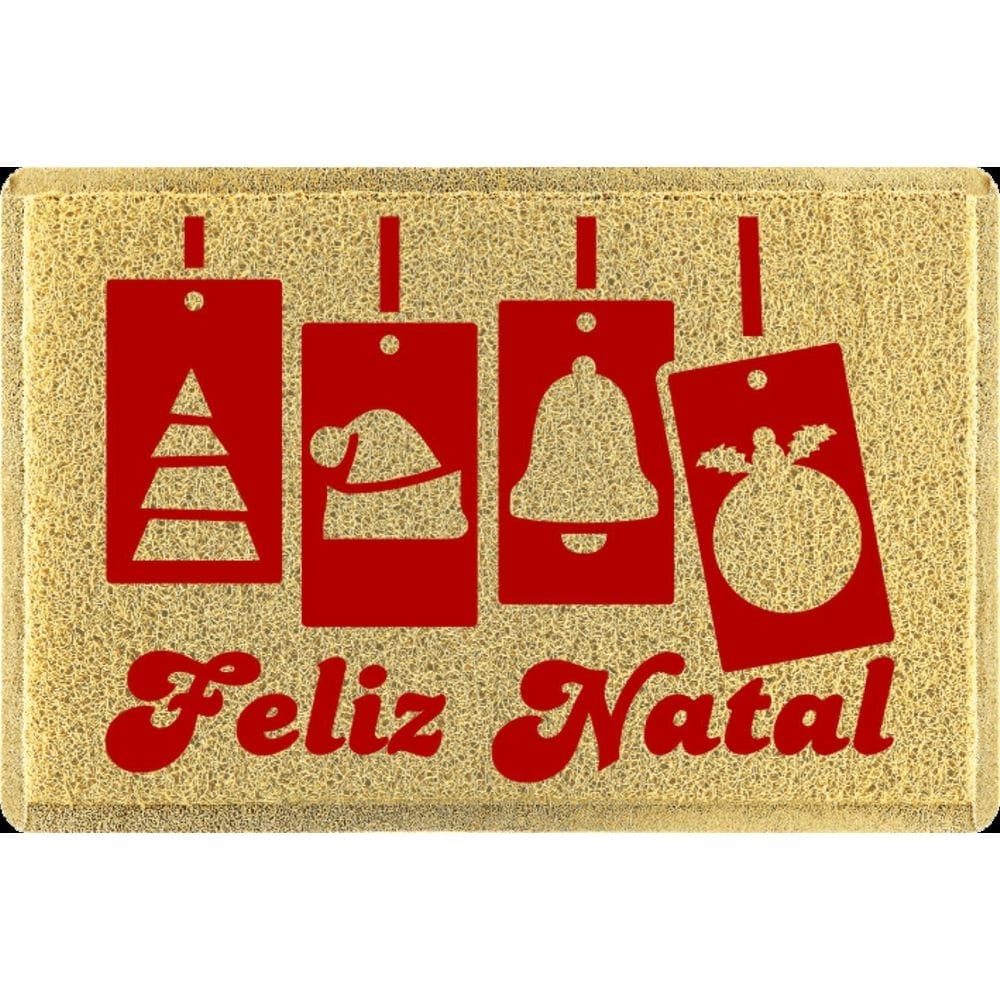 Tapete Capacho Decoração Feliz Natal Cartões