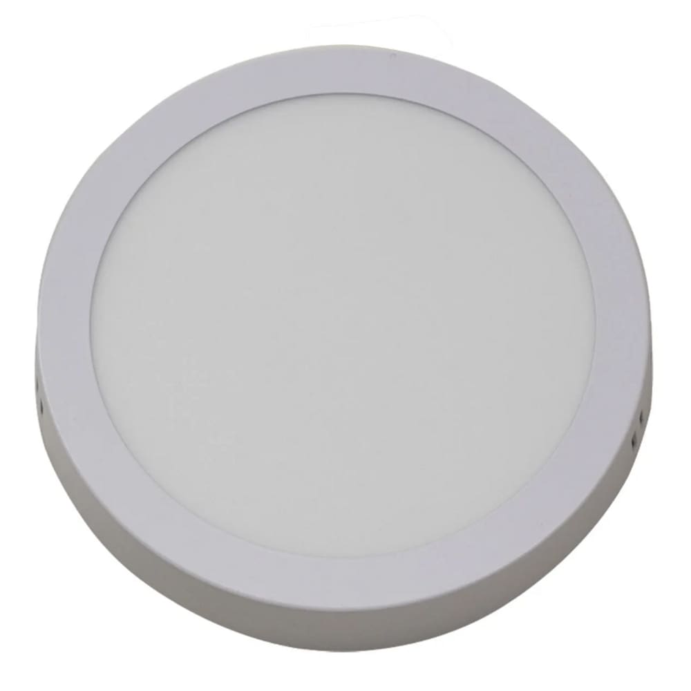 Painel Plafon Led Redondo Sobrepor 12w 6500k Kanko Plrds1265