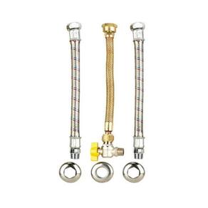 Kit flexível ligação jackwall aquecedor água c/tombak 1/2x40