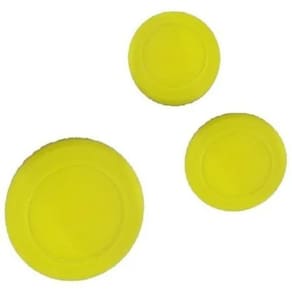 20 discos amarelo kit air game aero hochey air kids