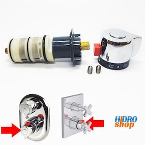 Reparo Mecanismo Termostato Decaterm kit para fase 1, 2 e 3 e atual Antigo e Novo - 4688942