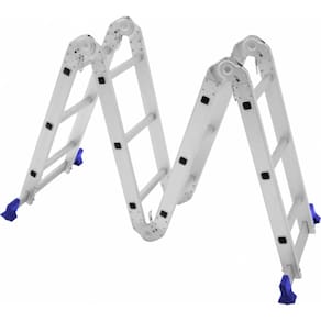 Escada multifuncional 4x3 12 degraus 8 em 1 mor 5131