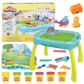 Kit massinha play doh mesa centro de atividades - colorido