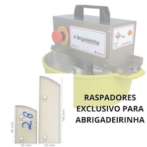 Fita raspador silicone de panela de mexer doces - afj - n 28