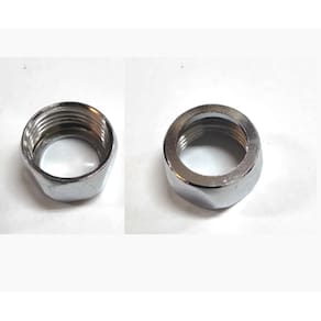 Porca para Flange Sextavada LATÃO Cromada 1/2 (20mm) - PRC012CR