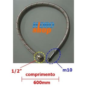 Flexível Monocomando Lorenzetti M10 600mm 1/2" - T114B