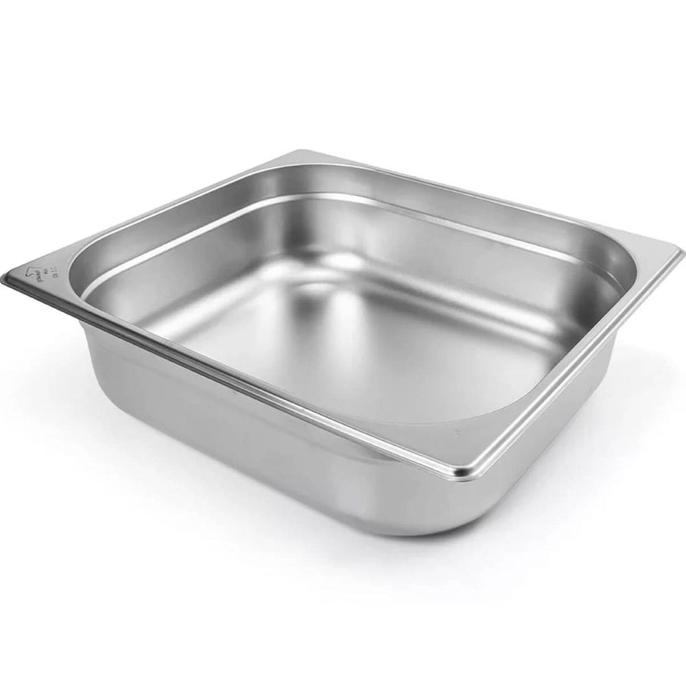 Cuba Gastronômica Inox 2/3 100mm Restaurante 8,86l Buffet 32,4x35,4cm