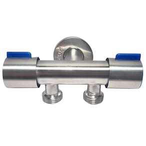 Registro Derivação Duplo 1/2" Inox Duhca Higiênica - 11803