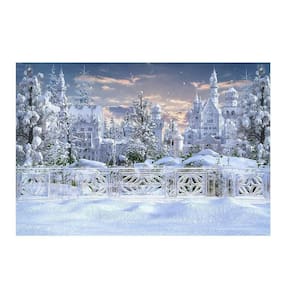 Fundo Fotográfico Tecido Sublimado Gigante 3D Natal