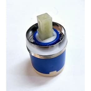 Reparo cartucho monocomando 35 mm com castelo CROMADO IMPORTADO 434RMCR