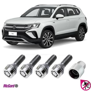 Kit parafuso trava antifurto roda vw taos