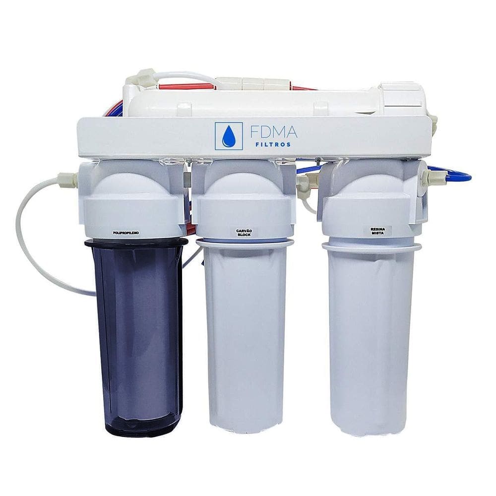 Filtro osmose reversa 100gpd 380l/ dia resina mb 475