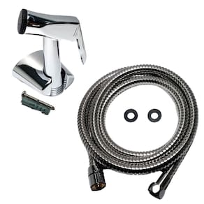 Flexível Cromado 1,75 Mts Com Ducha E Suporte - 2300932KIT120