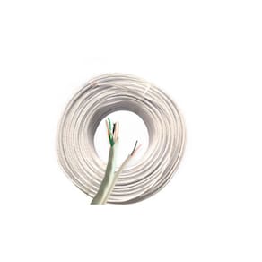 Cabo híbrido 8 vias + alimentação 2x24 awg 200m branco