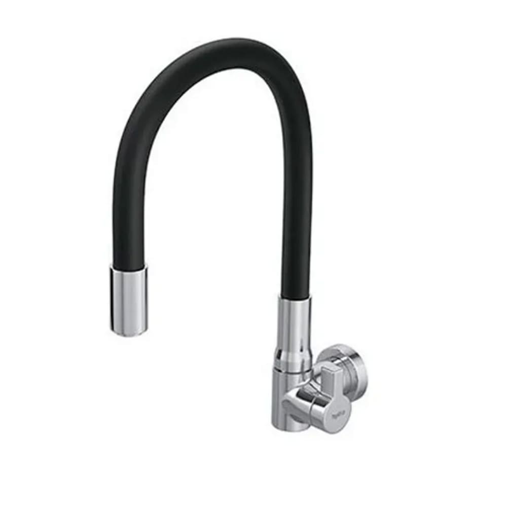 Torneira Hydramotion Parede 1/4 Volta Preta - 1168METPTHMN