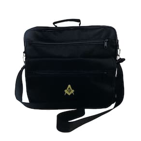 Bolsa pasta maleta porta paramentos maçônico maçonaria