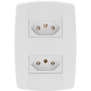 Monobloco Conjunto 2 Tomadas 10A 250V Ilumi Lev - 87120
